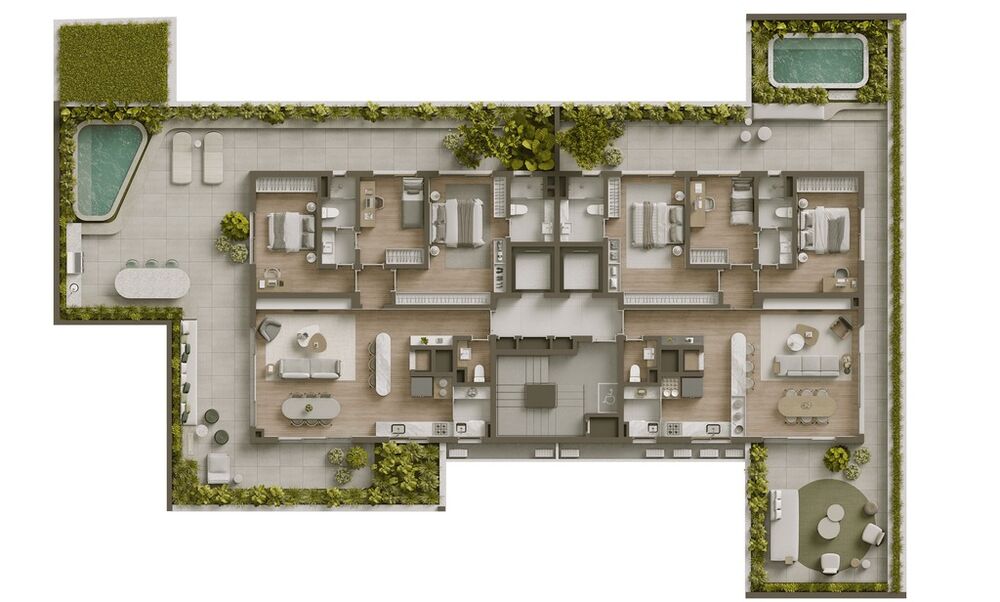 Apartamento, 3 quartos, 236 m² - Foto 4