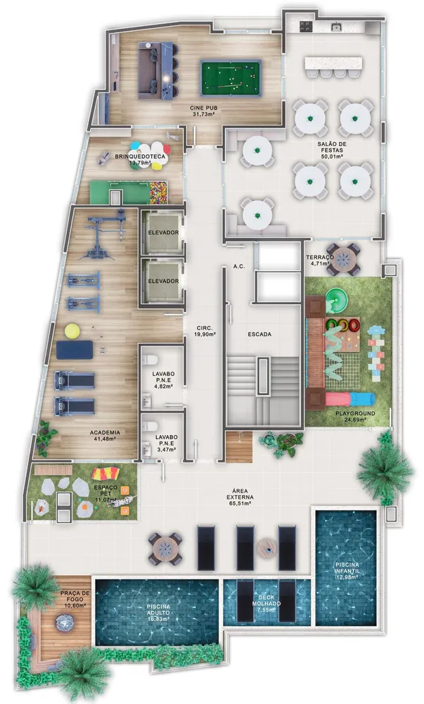 Apartamento, 2 quartos, 64 m² - Foto 8