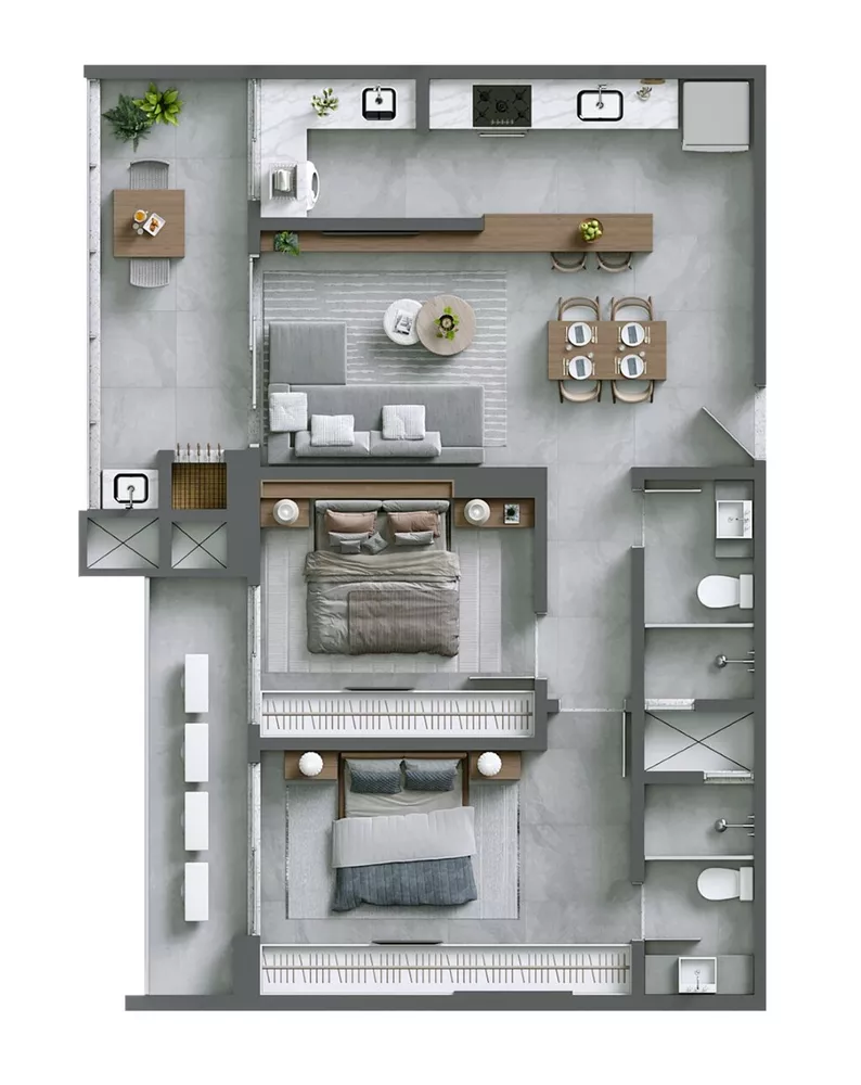 Apartamento, 3 quartos, 113 m² - Foto 9