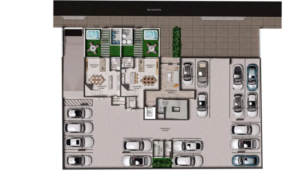 Cobertura, 3 quartos, 134 m² - Foto 12