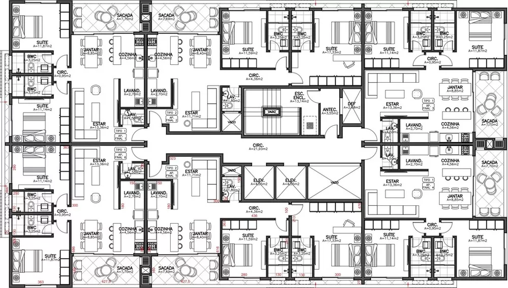 Apartamento à venda com 2 quartos, 84m² - Foto 7