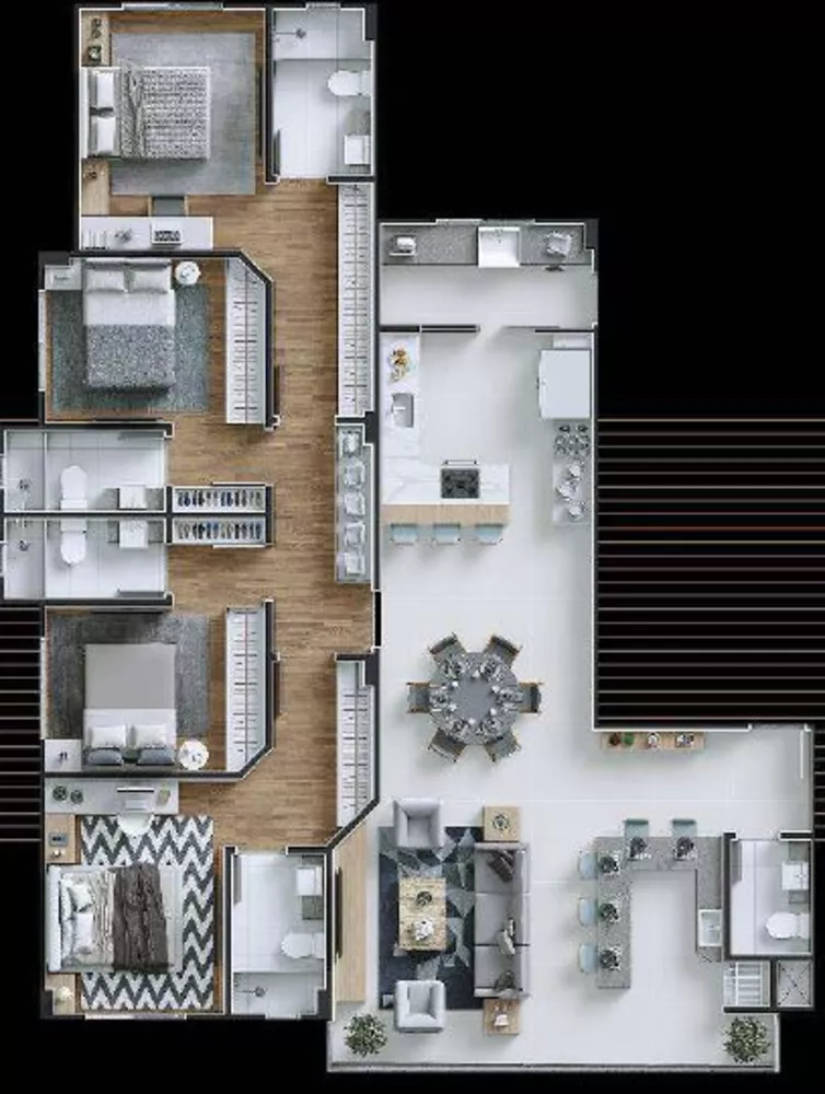 Apartamento, 4 quartos, 138 m² - Foto 5