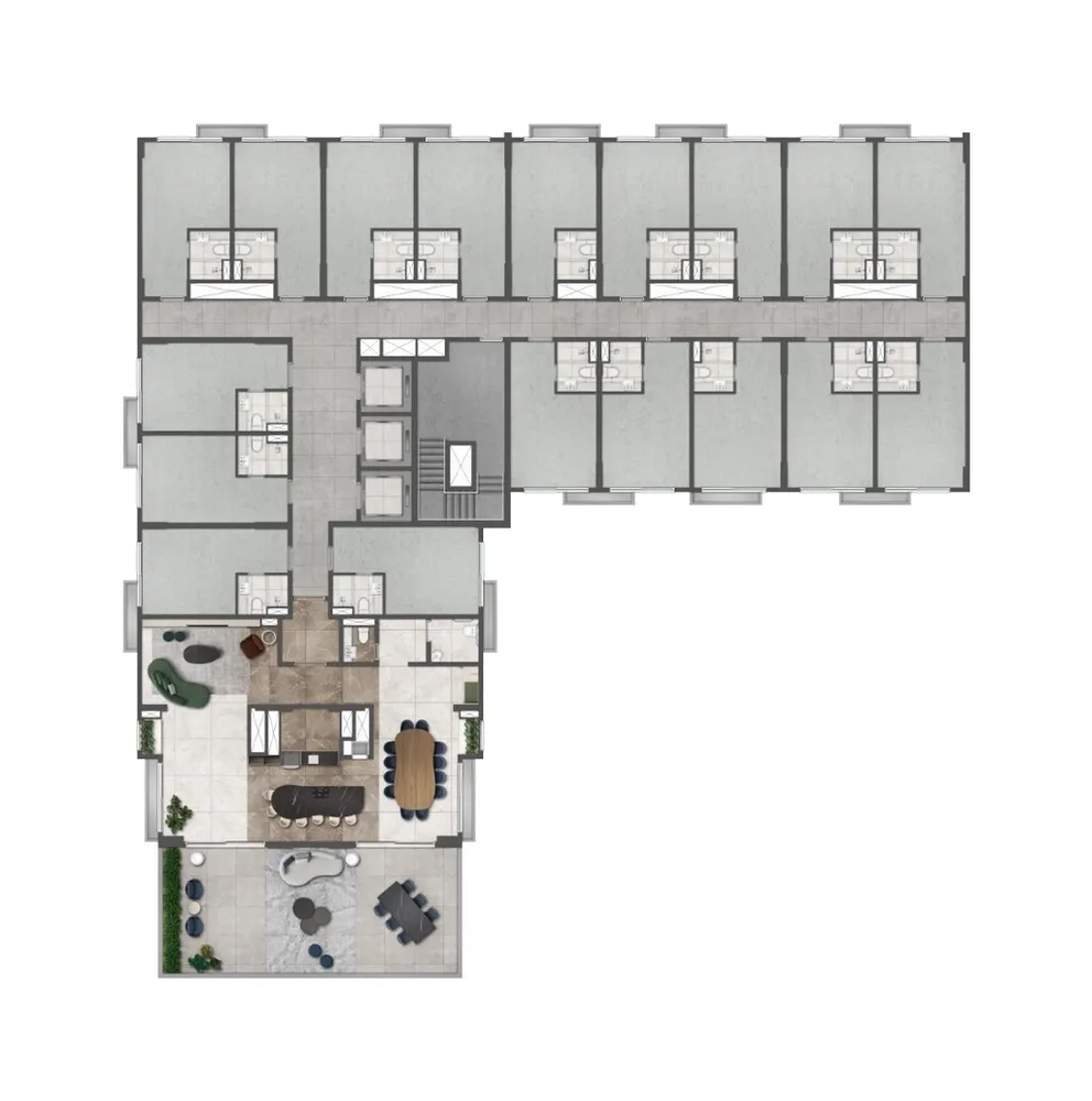 Apartamento, 1 quarto, 23 m² - Foto 3