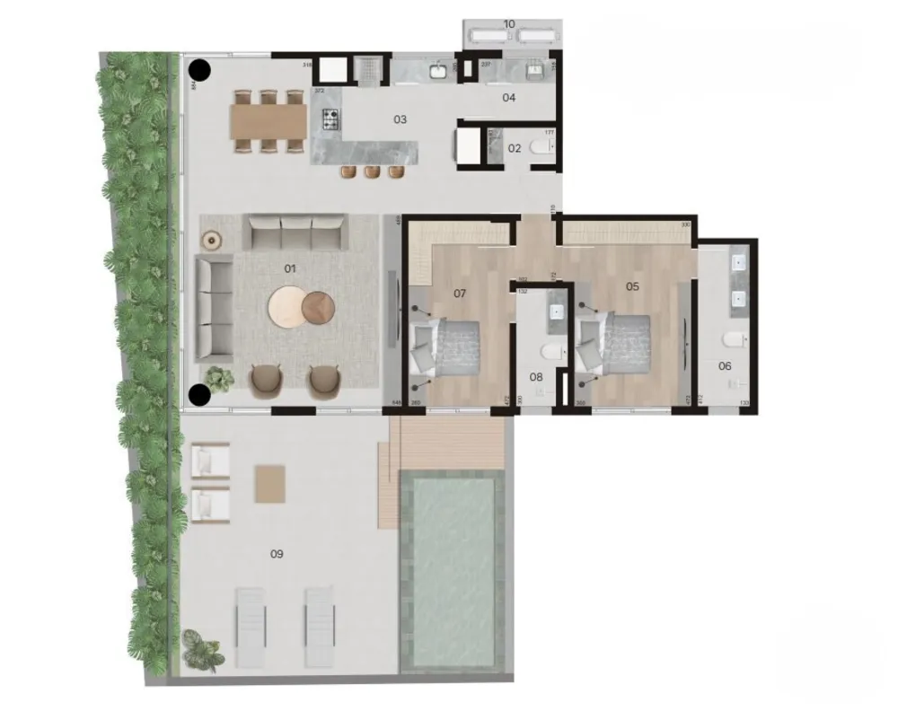 Apartamento, 2 quartos, 118 m² - Foto 3