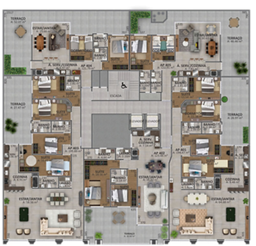 Apartamento, 3 quartos, 136 m² - Foto 19