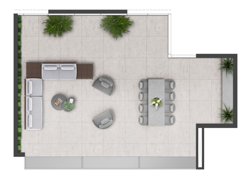 Apartamento, 1 quarto, 55 m² - Foto 3