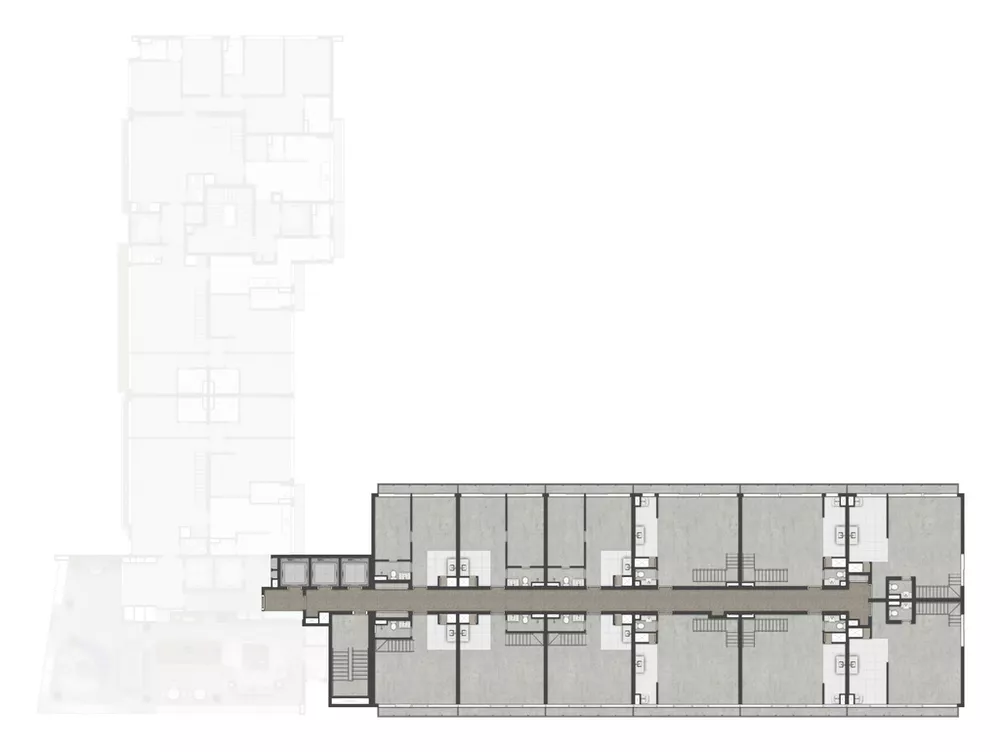 Apartamento, 1 quarto, 55 m² - Foto 2