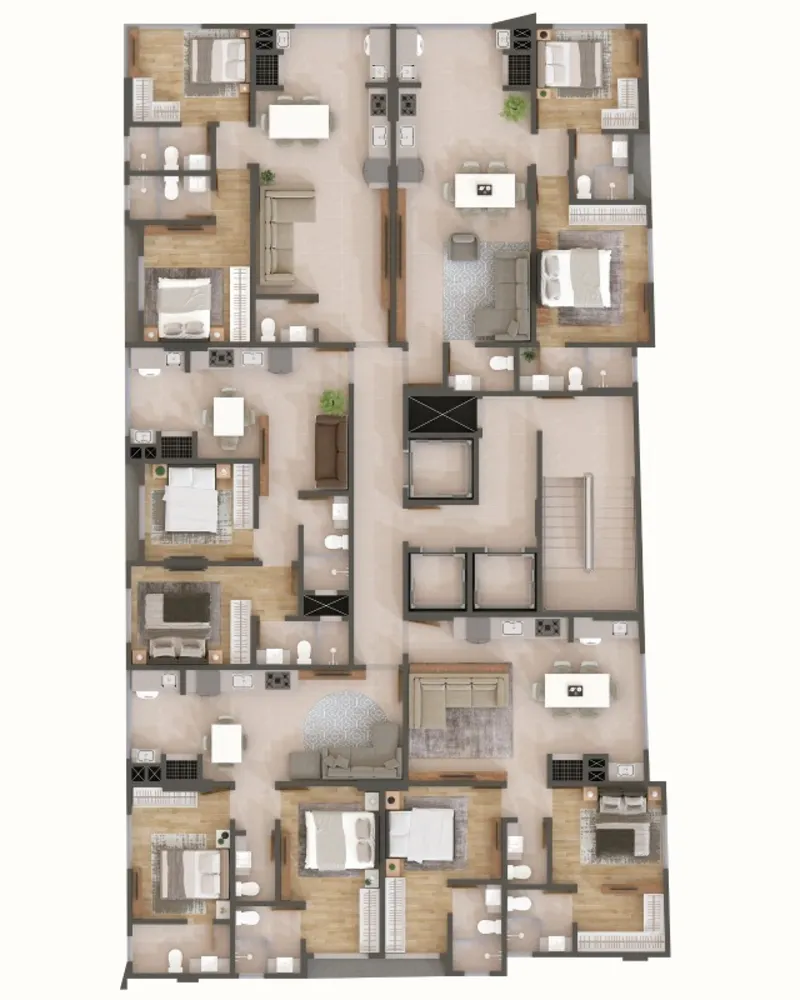 Apartamento, 2 quartos, 56 m² - Foto 12