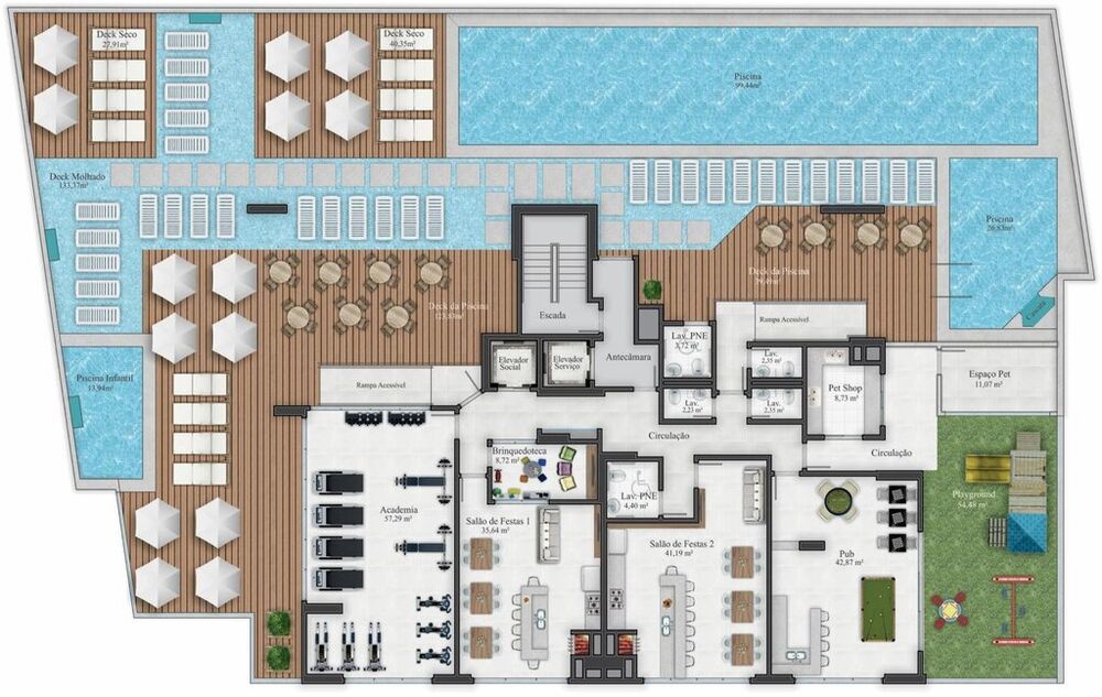 Apartamento, 2 quartos, 82 m² - Foto 3