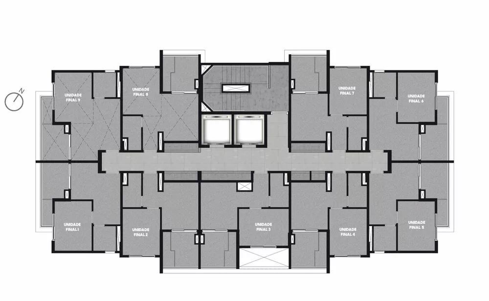 Apartamento, 1 quarto, 28 m² - Foto 2