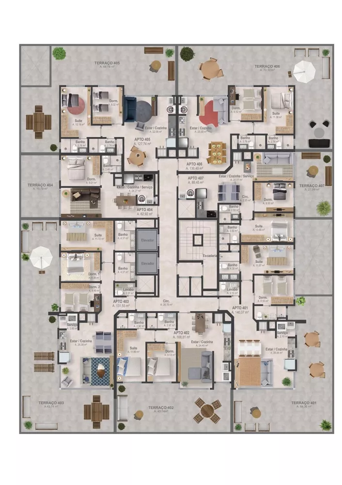 Apartamento, 3 quartos, 87 m² - Foto 17