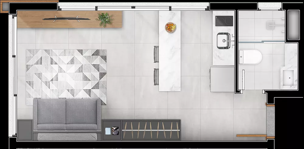 Apartamento, 1 quarto, 29 m² - Foto 25