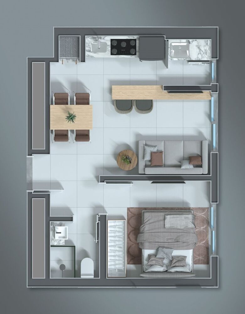 Apartamento, 2 quartos, 80 m² - Foto 7