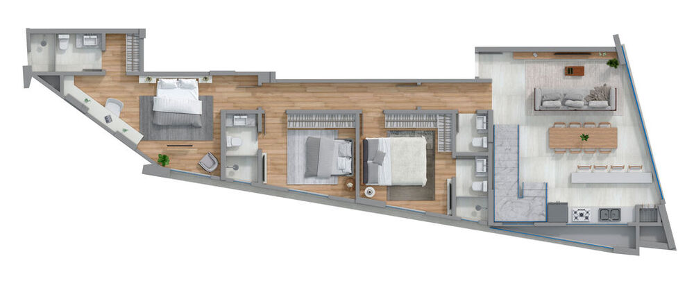 Cobertura, 3 quartos, 189 m² - Foto 21