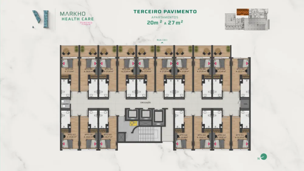 Apartamento, 1 quarto, 57 m² - Foto 11