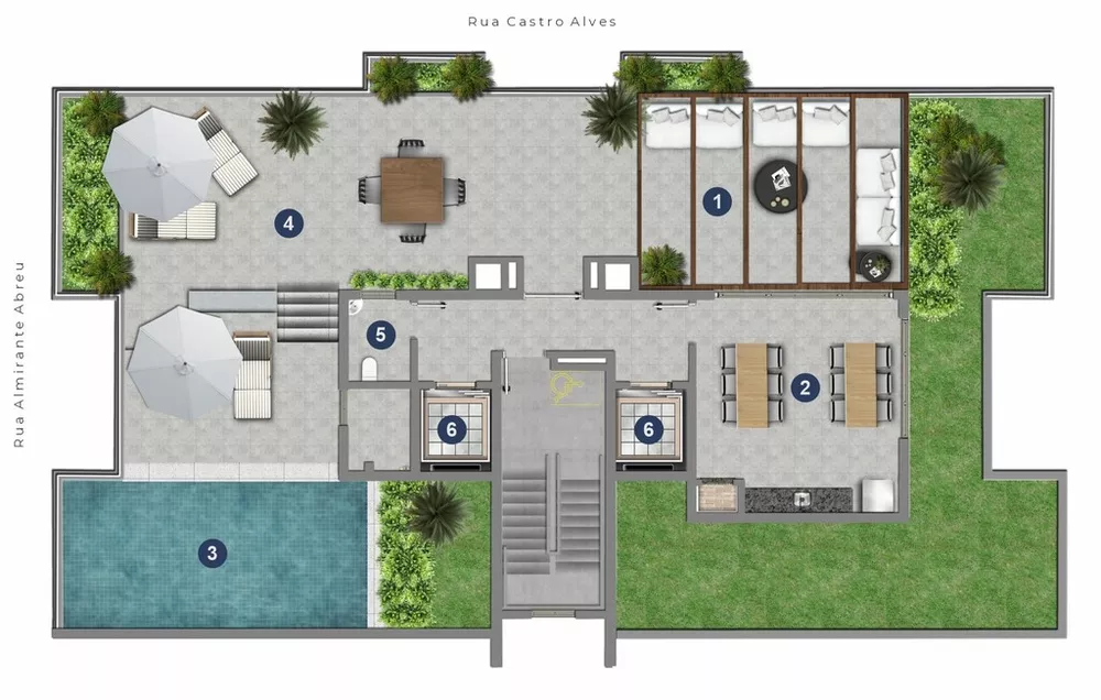 Apartamento, 3 quartos, 216 m² - Foto 2