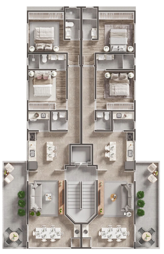 Apartamento à venda com 2 quartos, 81m² - Foto 3