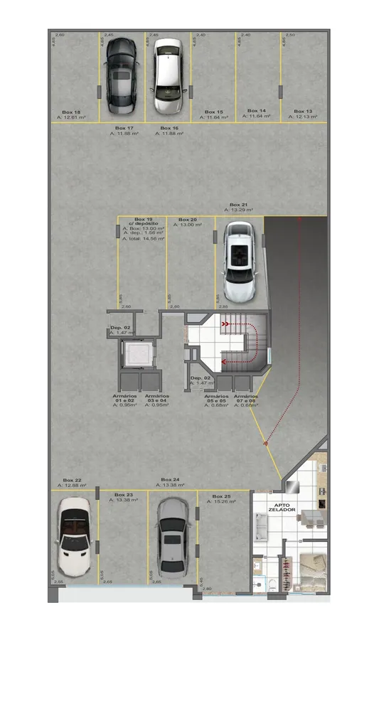 Apartamento, 2 quartos, 59 m² - Foto 10