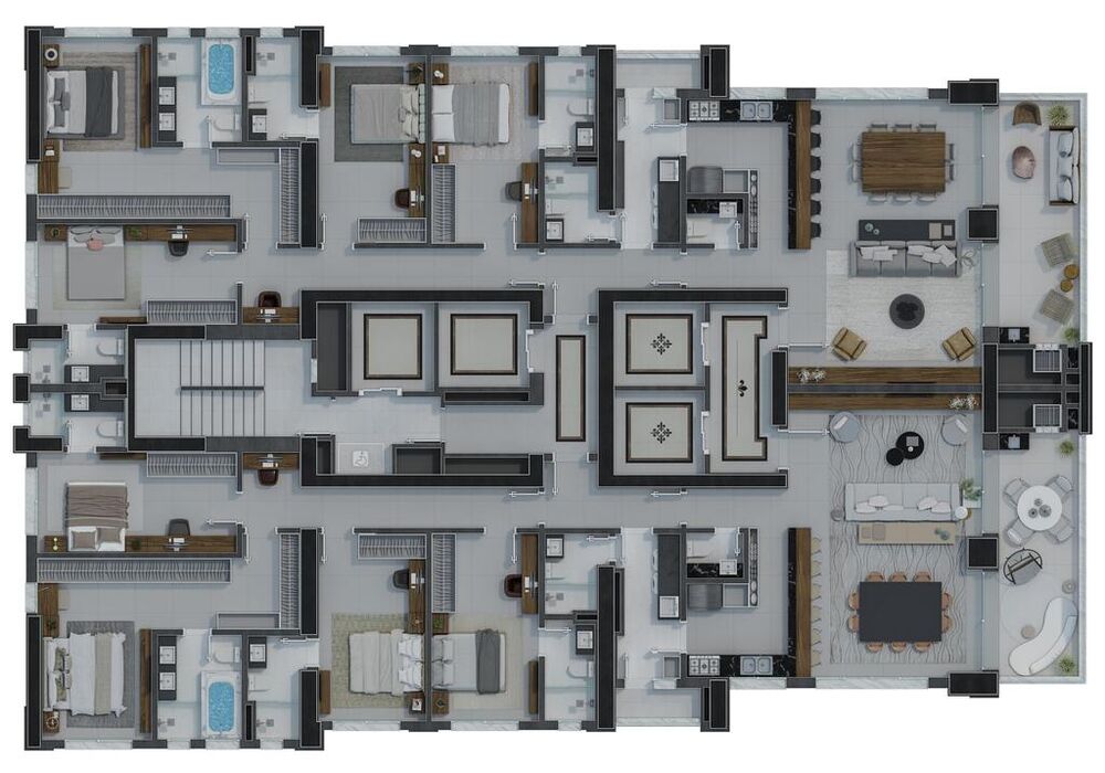 Cobertura, 5 quartos, 427 m² - Foto 5