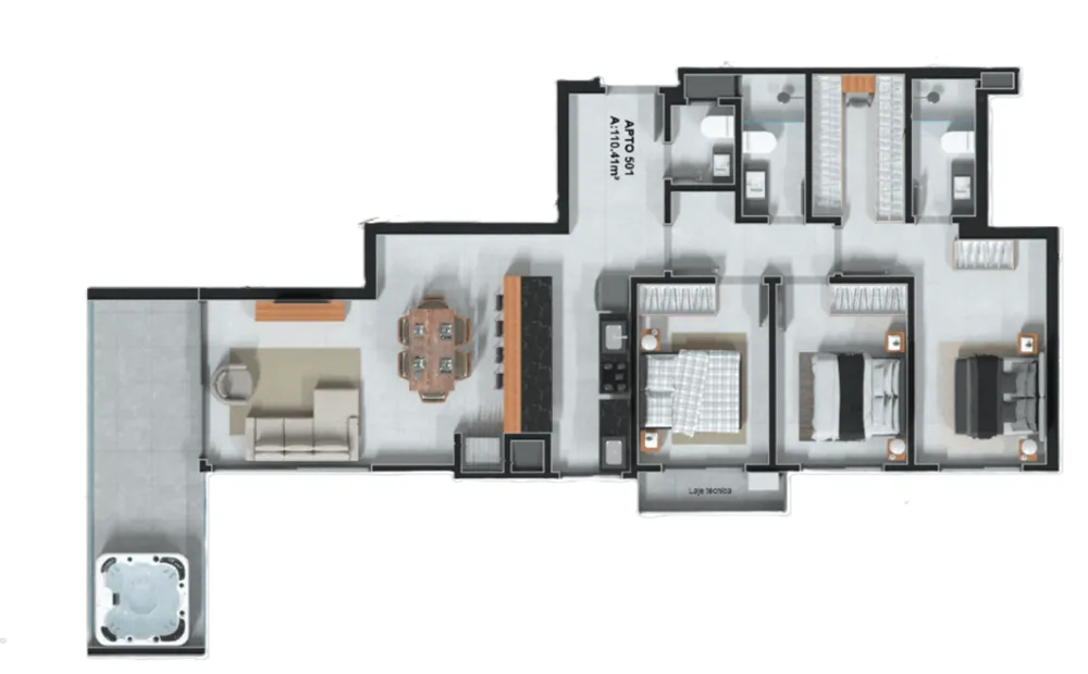 Apartamento, 2 quartos, 91 m² - Foto 12