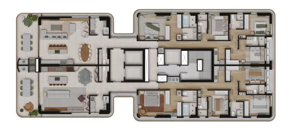 Apartamento, 4 quartos, 293 m² - Foto 2
