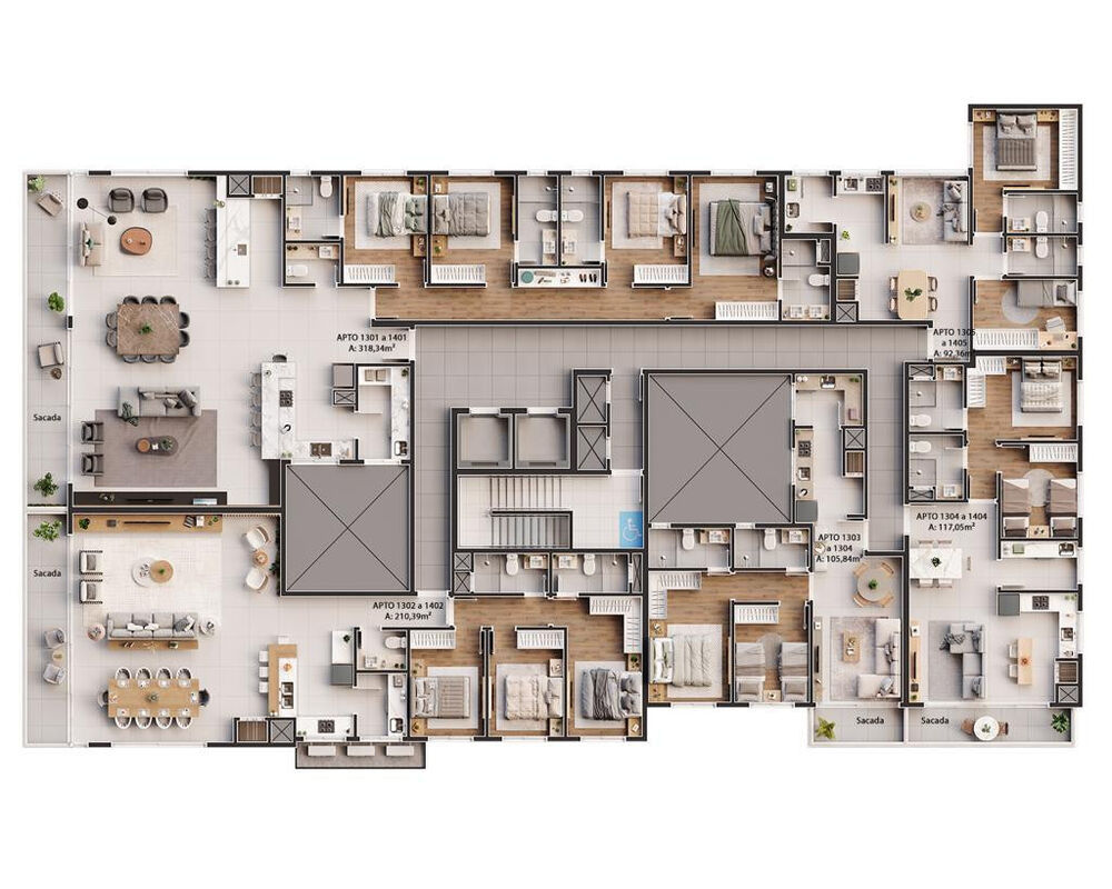Apartamento à venda com 3 quartos, 140m² - Foto 14