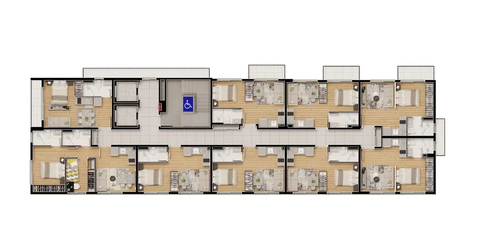 Apartamento, 1 quarto, 66 m² - Foto 10