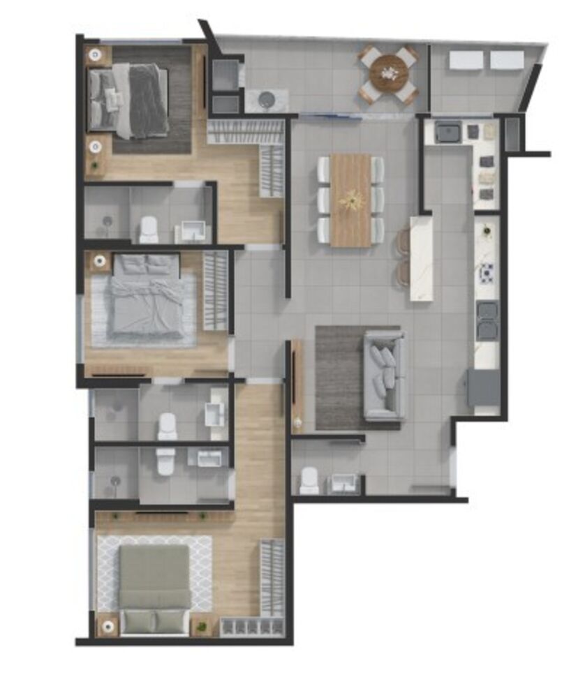 Apartamento, 3 quartos, 110 m² - Foto 19
