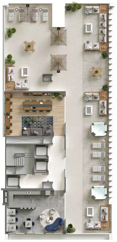 Apartamento, 1 quarto, 50 m² - Foto 7