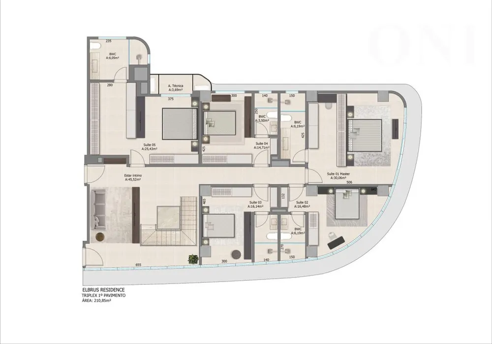 Apartamento, 4 quartos, 258 m² - Foto 12