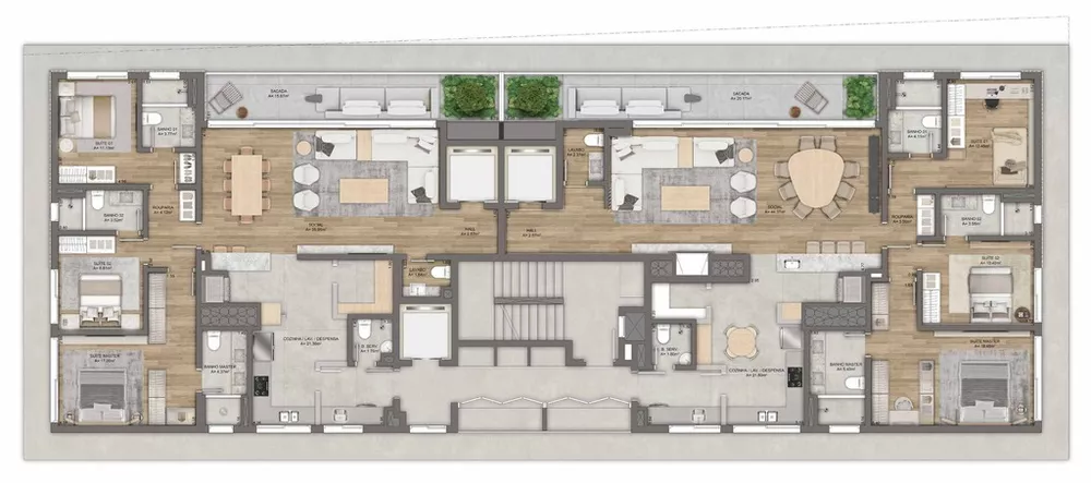 Apartamento, 3 quartos, 154 m² - Foto 9