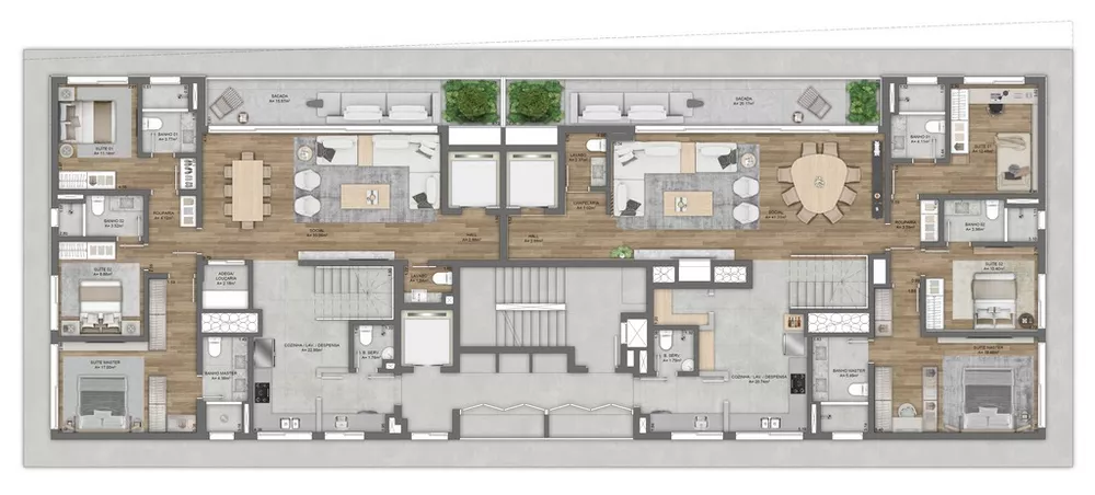 Apartamento, 3 quartos, 154 m² - Foto 24
