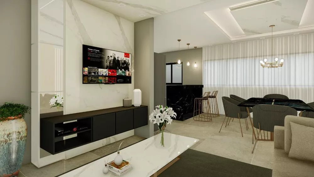 Apartamento à venda com 3 quartos, 130m² - Foto 4