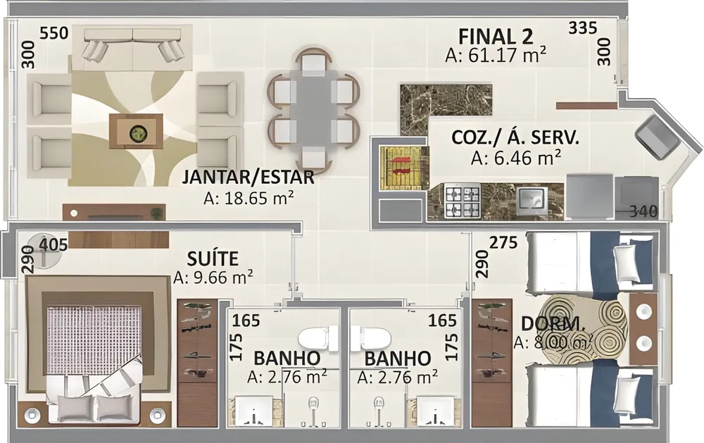 Apartamento, 3 quartos, 106 m² - Foto 24