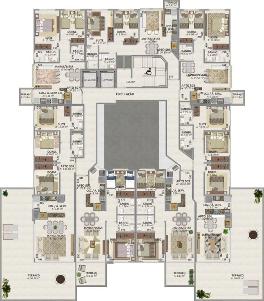 Apartamento, 3 quartos, 106 m² - Foto 21