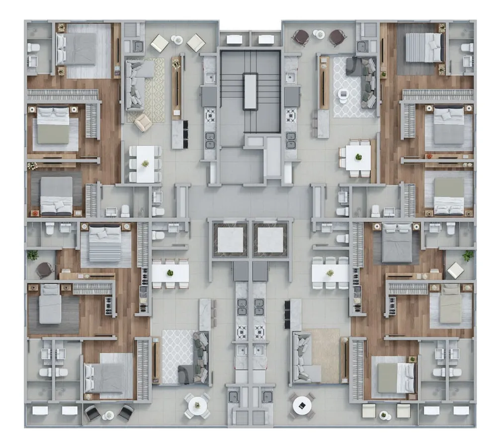 Cobertura, 4 quartos, 211 m² - Foto 12