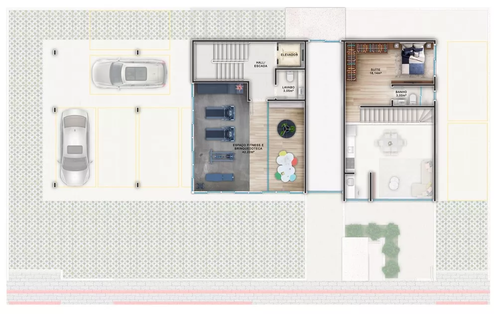 Cobertura, 3 quartos, 144 m² - Foto 1