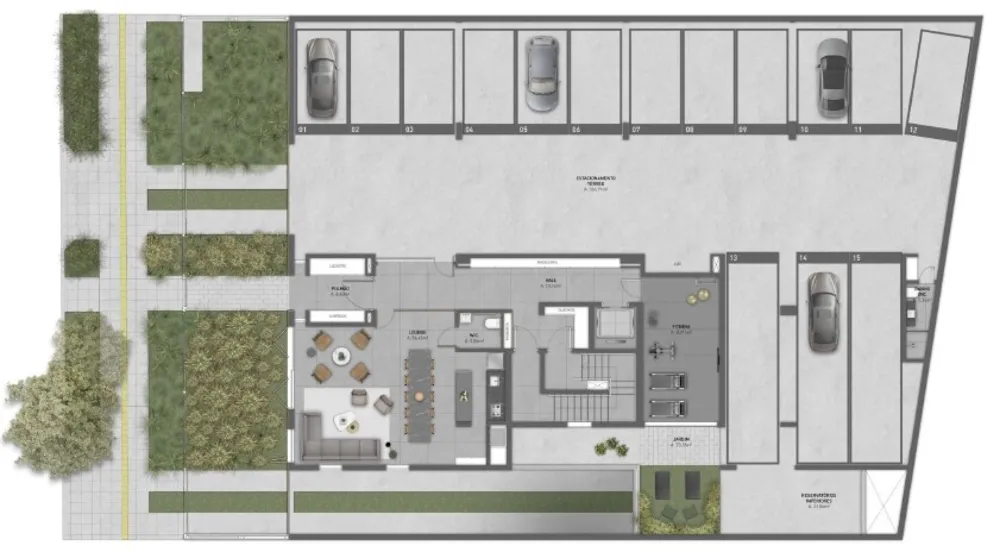 Apartamento, 1 quarto, 77 m² - Foto 14