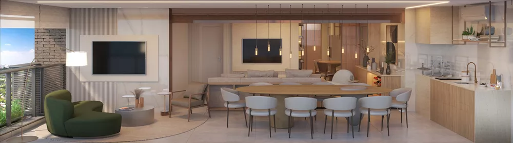 Apartamento, 3 quartos, 155 m² - Foto 2