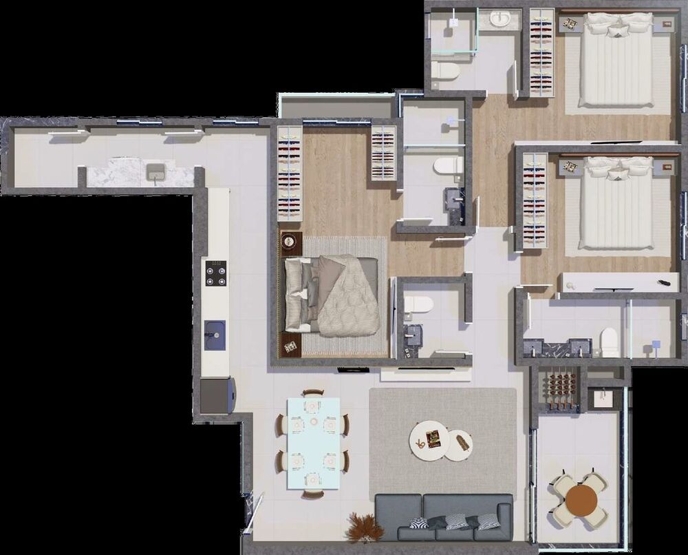 Apartamento, 3 quartos, 115 m² - Foto 8