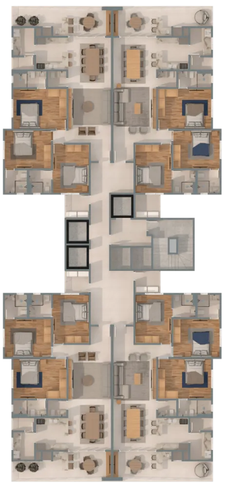 Apartamento, 3 quartos, 121 m² - Foto 1