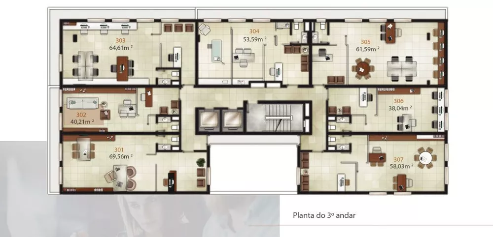 Sala-Conjunto, 40 m² - Foto 10