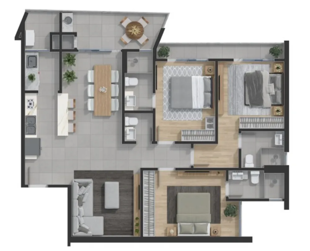 Apartamento, 2 quartos, 85 m² - Foto 7