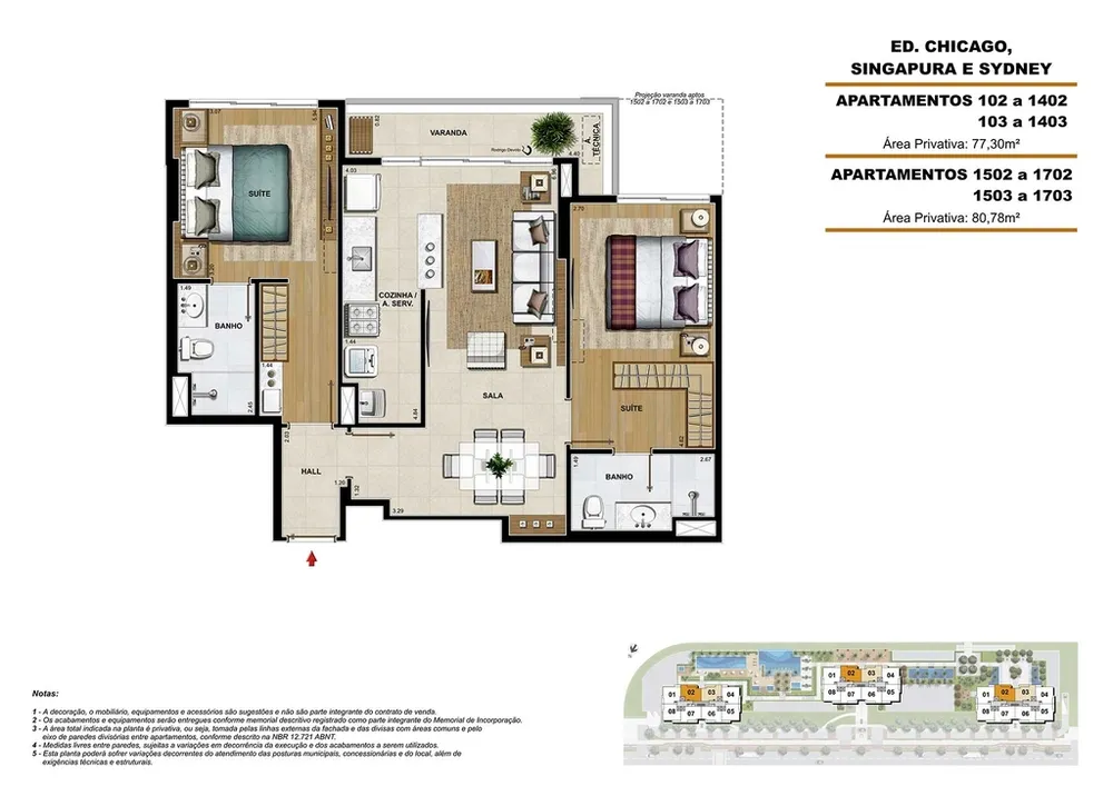 Apartamento, 2 quartos, 79 m² - Foto 27