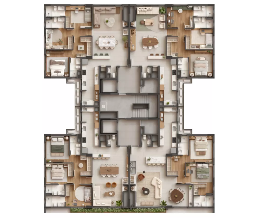 Cobertura, 3 quartos, 223 m² - Foto 1