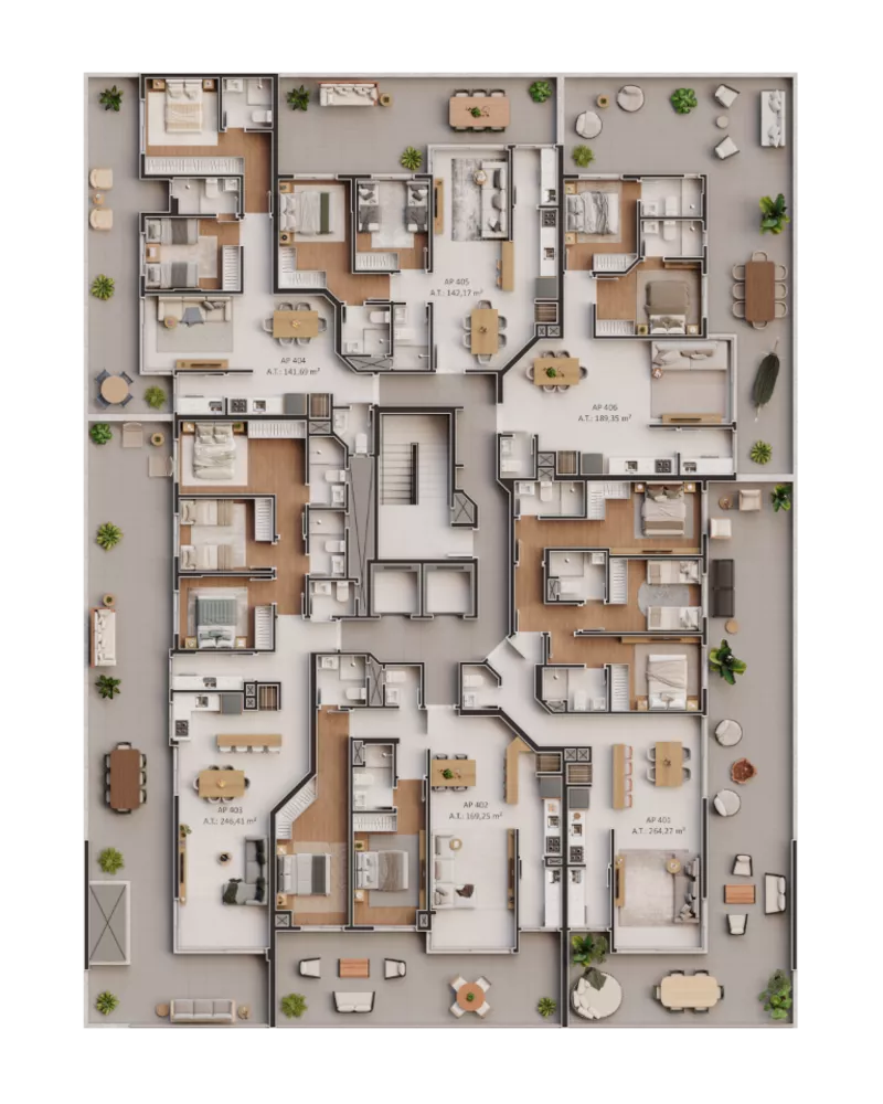 Apartamento, 4 quartos, 146 m² - Foto 4