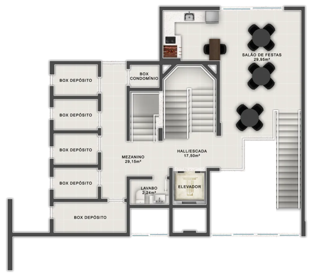 Cobertura, 3 quartos, 116 m² - Foto 4
