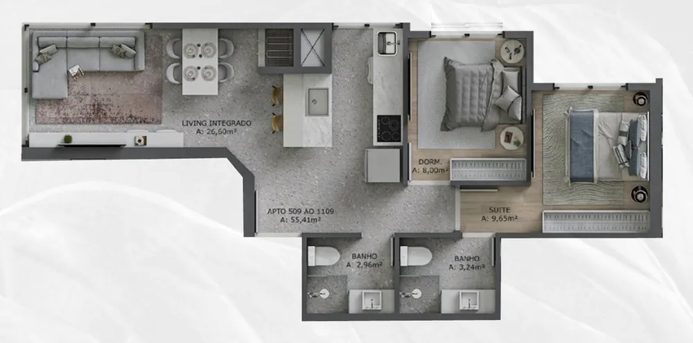 Apartamento, 2 quartos, 92 m² - Foto 12
