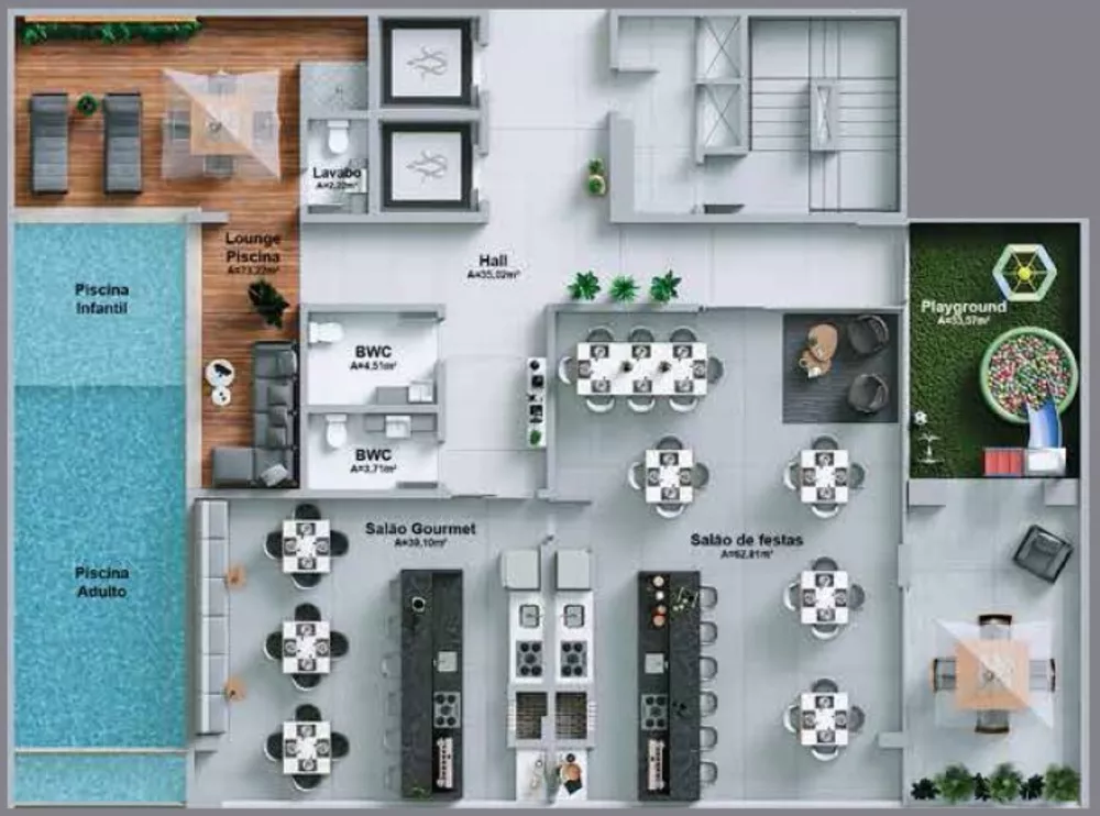 Apartamento, 3 quartos, 82 m² - Foto 3