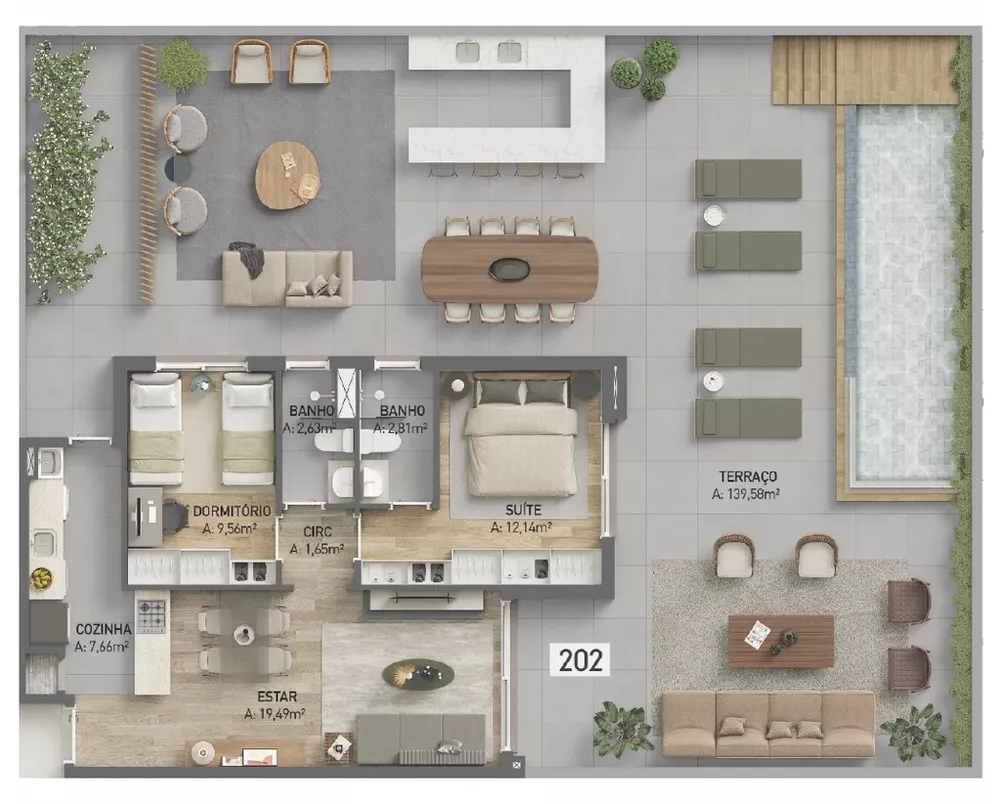 Apartamento, 3 quartos, 109 m² - Foto 7